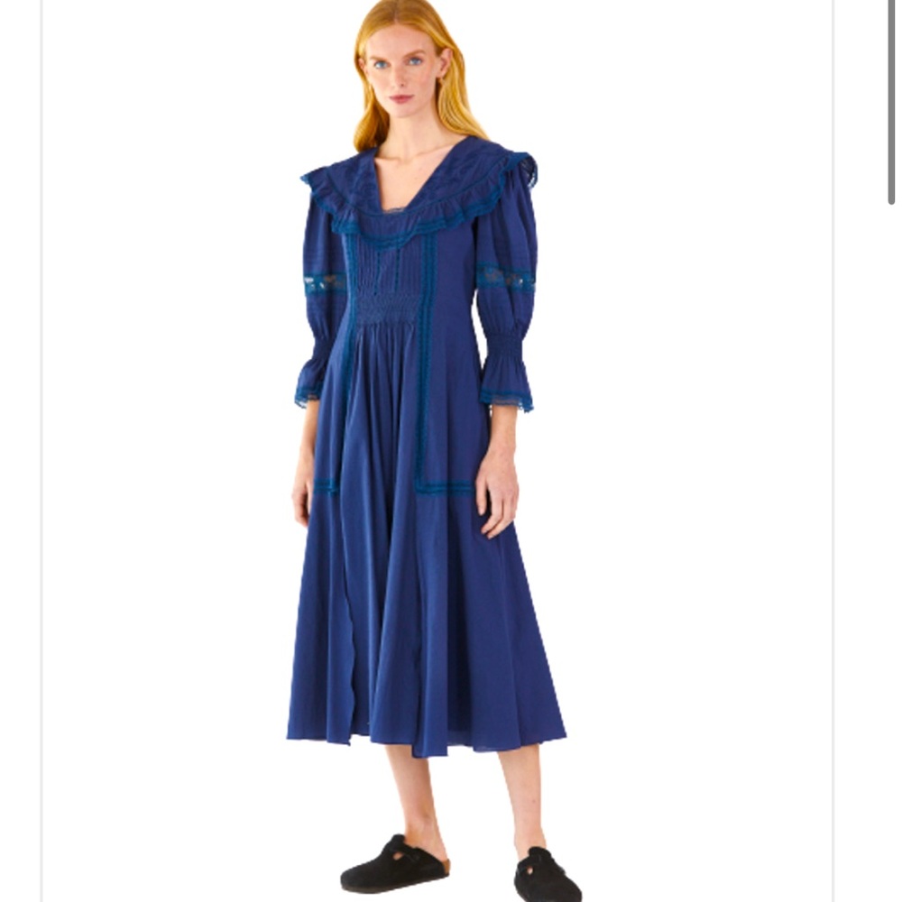 NWT Hunter Bell Selena Dress in Navy